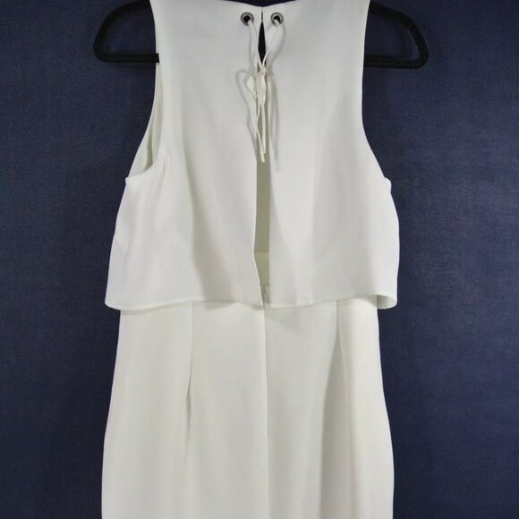 Rag and Bone Eliza Dress CHALK size LARGE - Picture 4 of 5
